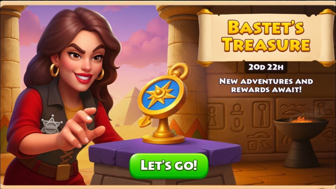 New Adventure is LIVE! 😍 | Bastet’s Treasure Event- Day 10 /@township_dk