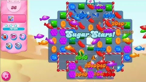 Candy Crush Saga Level 3718  ⭐⭐⭐