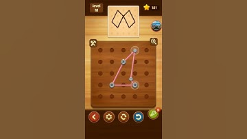 line puzzle string art Acacia level 18