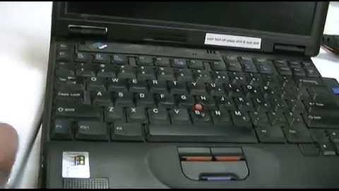 IBM Thinkpad 600E--New Music Player for Garage - Part 2.5