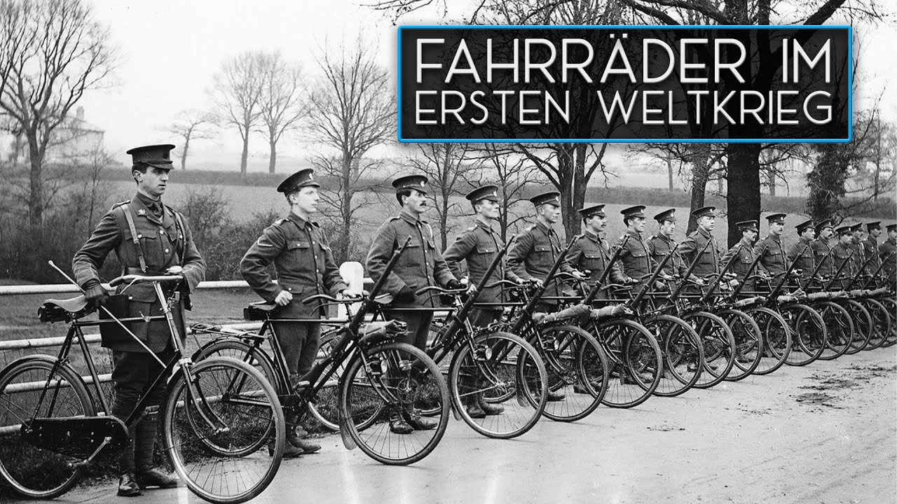 Fahrräder im Ersten Weltkrieg