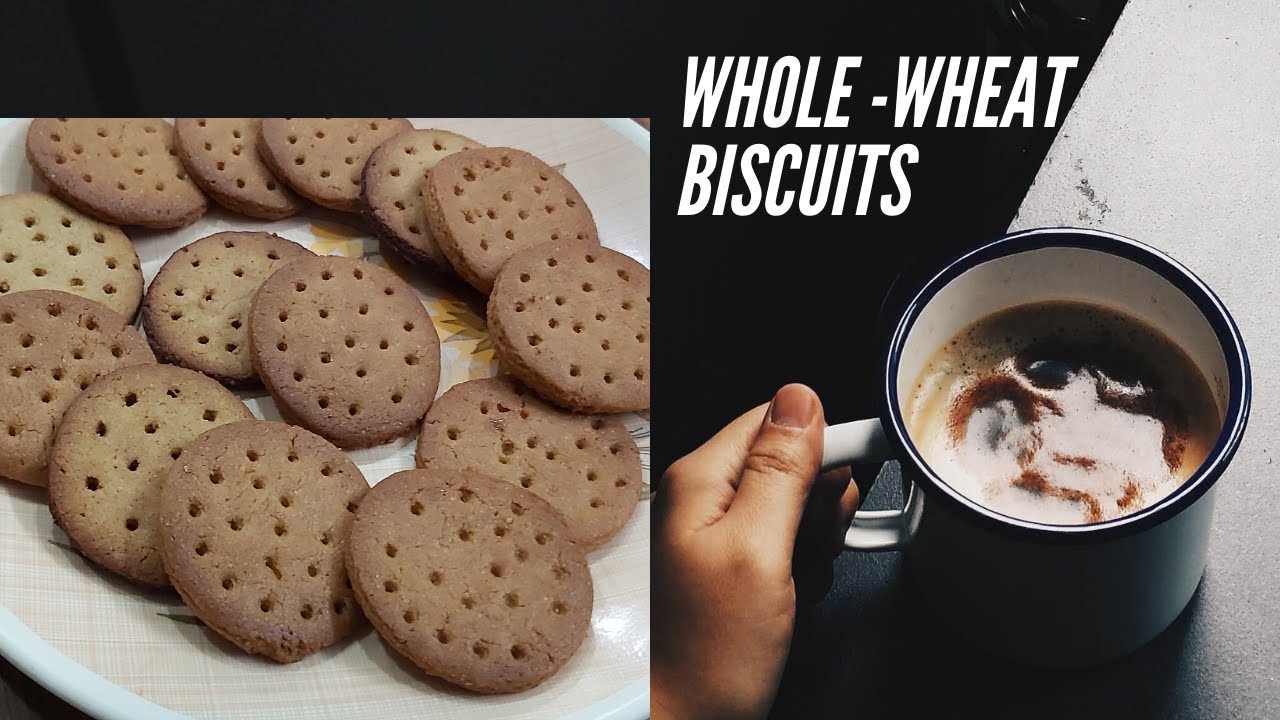 Whole Wheat & Jaggery Biscuits गेहूं आटा का बिस्किट PR's Kitchen YouTube