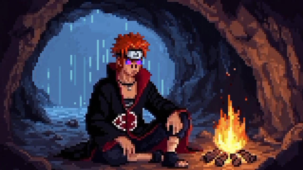 Relax With Pain Nagato | 10 Lessons Pain Will Teach You | Rain Sounds | Anime Motivation |
