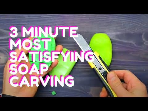 The Most  Satisfying Soap Carving & Cutting ASMR  - Red Balloon Media
