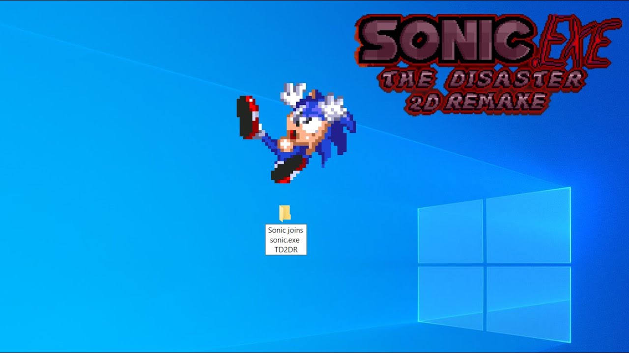 Sonic joins Sonic.Exe The Disaster 2D Remake by GRNimoogi - Game Jolt