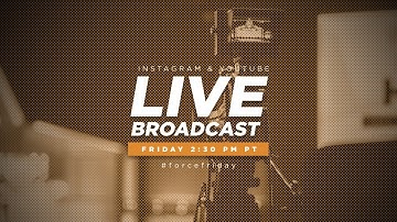 #forcefriday Live Broadcast #5 Heads Up!!! SBA Spring | Trinity Force