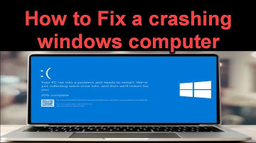 Fix a crashing windows computer (fix windows errors for windows 10, 11, 12, 7)
