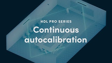 Continuous autocalibration — one more advantage of the HDL pro series for larger spaces