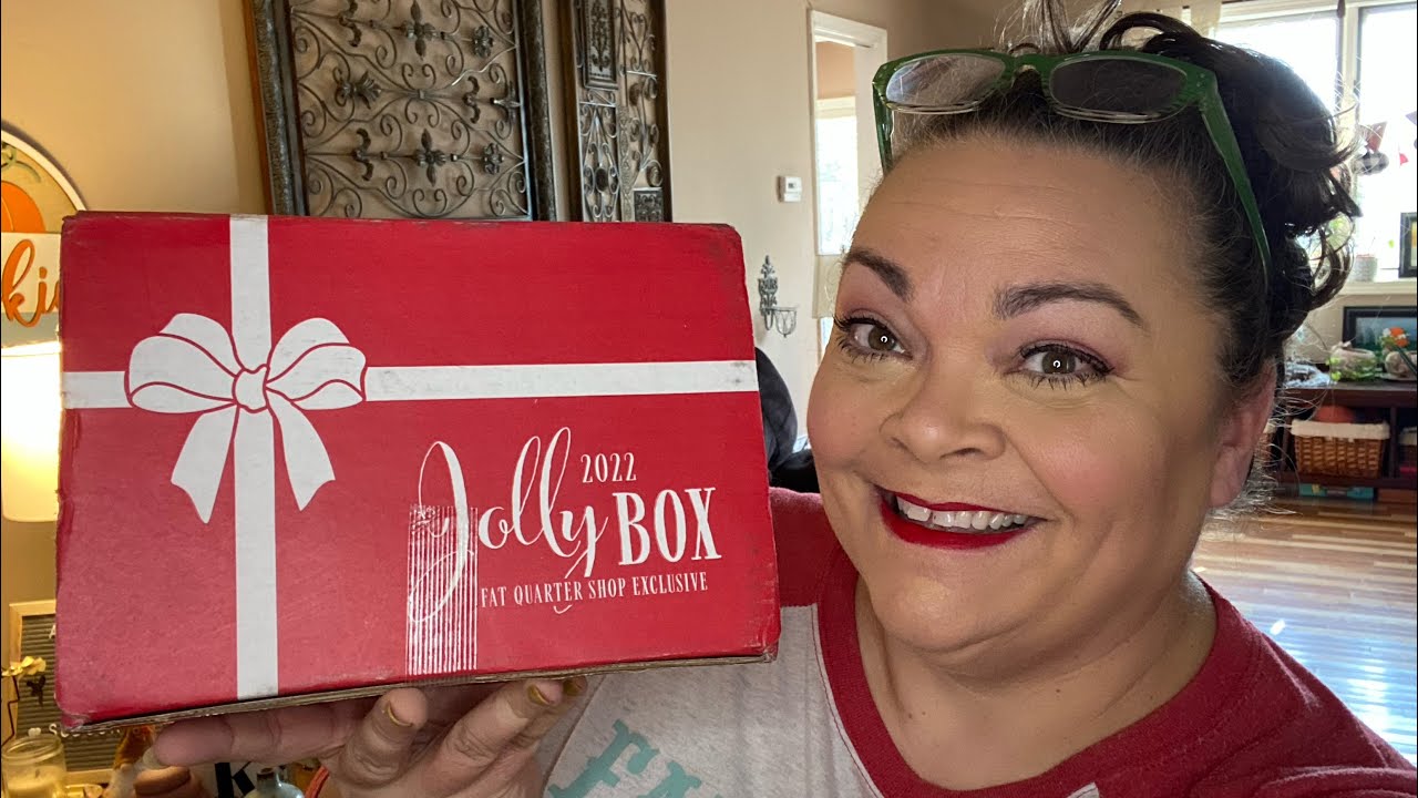 2022 Jolly Box from Fat Quarter Shop Limited Edition YouTube