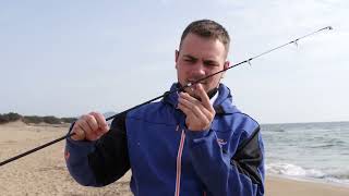 PESCA in MARE a SABAUDIA: PRIMAVERA A LUNGA DISTANZA con canne e mulinelli da surfcasting | Pesca TV