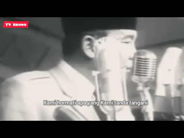 PIDATO BUNG KARNO MENGGELEGAR !!! class=