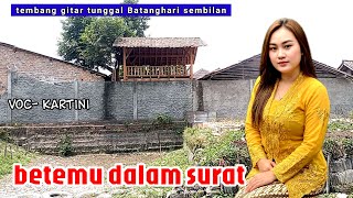 Gitar tunggal BETEMU DI DALAM SURAT lagu daerah Sumsel Batanghari 9