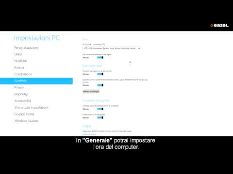 Come configurare Windows 8 - Tutorial in Italiano - eazel.com