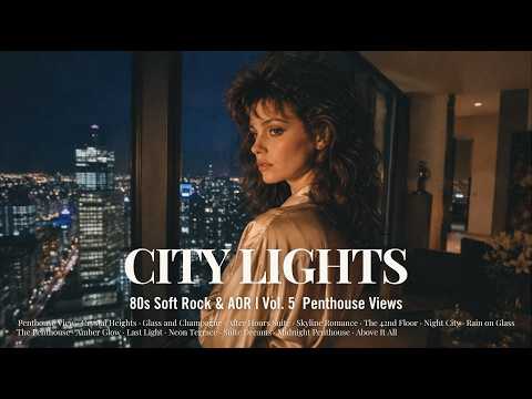 City Lights 🌃 Vol.5 | 80s Soft Rock & AOR | Penthouse Views