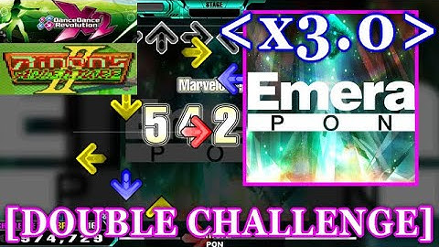 [High-HS] 【DDR A】 Emera / PON [DOUBLE CHALLENGE] 譜面確認+Clap