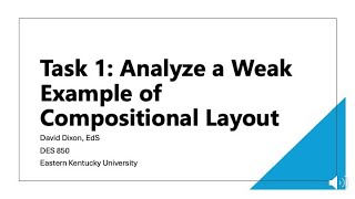 Task 1  Analyze a Weak Example of Compositional Layout