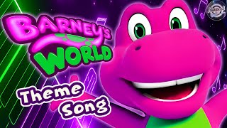 Barneys World Theme Song Piano Tutorial And Cover