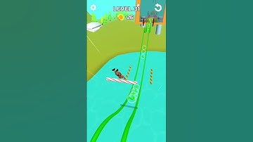 stunt rails game level 31#shorts