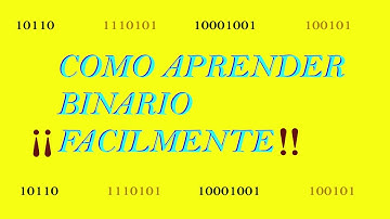 Aprender Binario FACIL (Octal y Hexadecimal también)