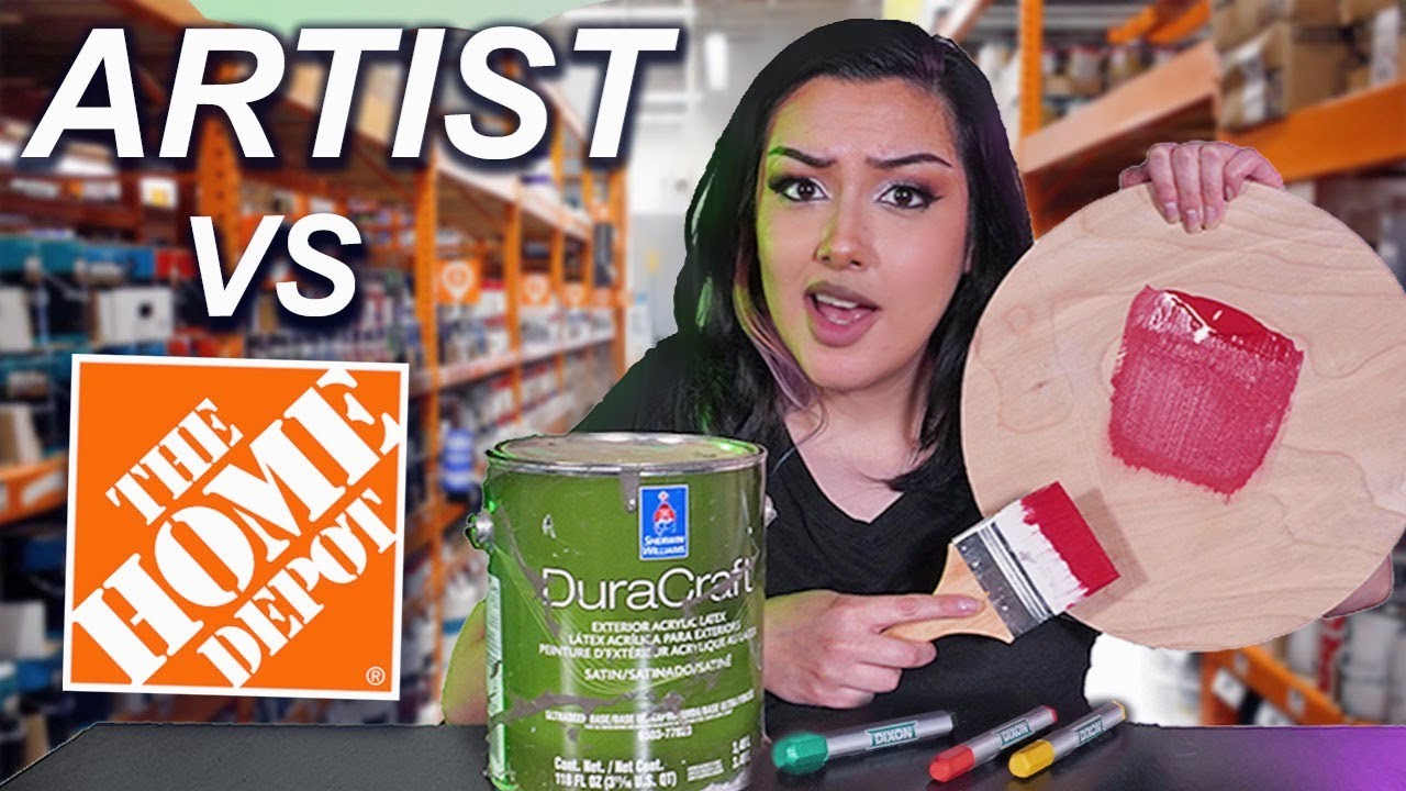 Я создавал произведения искусства ТОЛЬКО из материалов из хозяйственного магазина (использование ...