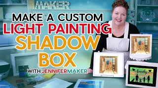 How To Make A Light Painting Shadow Box Picture Frame For Your Photos! screenshot 5