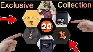 Brooch  Collection Prada , Gucci , Louis Vuitton, YSL,