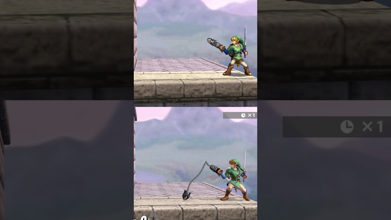 3DSとWiiUのクローショット【スマブラsp】#ゼルダ#ゼルダの伝説#スマブラsp #nintendoswitch#nintendoswitch2#switch2#ゆっくり実況#shorts