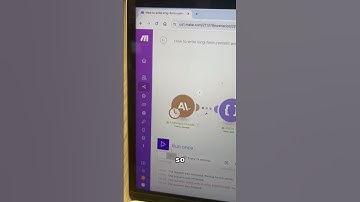 Generate long form AI content  #ai #aiforbusiness #chatgpt #openai #make #aiautomation #aicontent