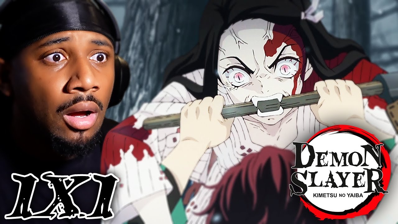 I'VE NEVER WATCHED ANIME BEFORE AND THIS IS MY FIRST ONE!! | DEMON SLAYER 