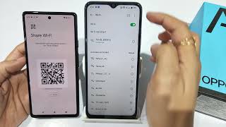 How to connect wifi via qr code in oppo A17,A17k | Bina password ke wifi connect kaise kare