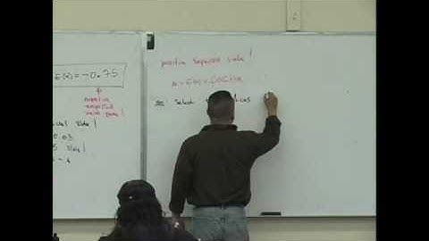 Statistics Lecture 9 (part 8)