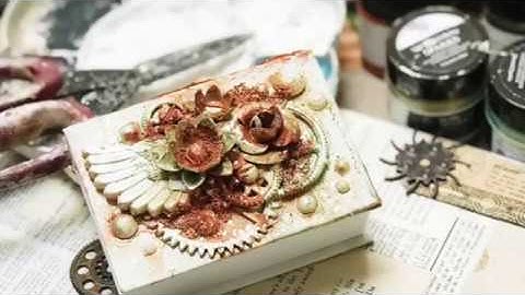 Mixed Media Minutes - Rusty Treasure Box with Finnabair - FB Live