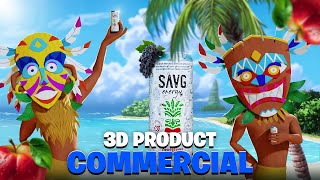Savg Energy 3D Product Commercial 3D Animation Advertisement Blender Whizzy Studios