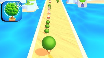 Tree Run Gameplay 🌲🌳🌿 All Levels 1-2