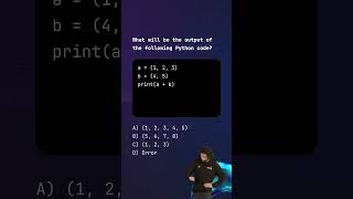 pYTHON mcq: cONCATENATING tUPLES