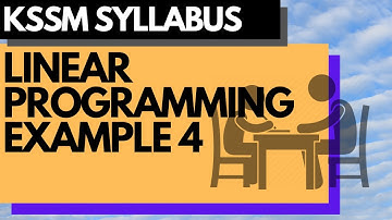 Add Maths KSSM Linear Programming - Long Question Example 4