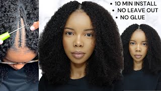 HOW TO INSTALL A V-PART WIG  WITH NO LEAVE OUT FT CURLS CURLS |NO LACE | NO LACE | CROCHET METHOD by Nthabiseng Petlane 7,534 views 1 year ago 7 minutes, 53 seconds