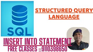 SQL:INSERT INTO STATEMENT,FREE CLASS CONDUCTED ON 21 FEB 26 AT 0800 PM