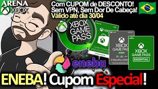 ENEBA! CUPOM DE DESCONTO para Jogos, DLCs, GAME PASS e SALDO para XBOX, Switch e PS! | Arena Xbox