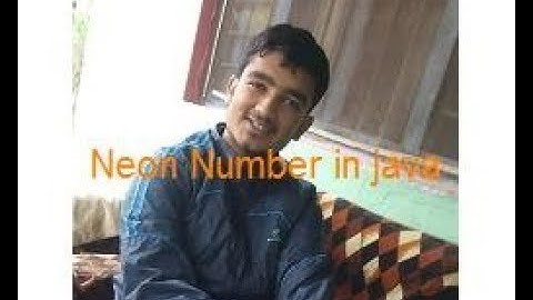 NEON number using Java