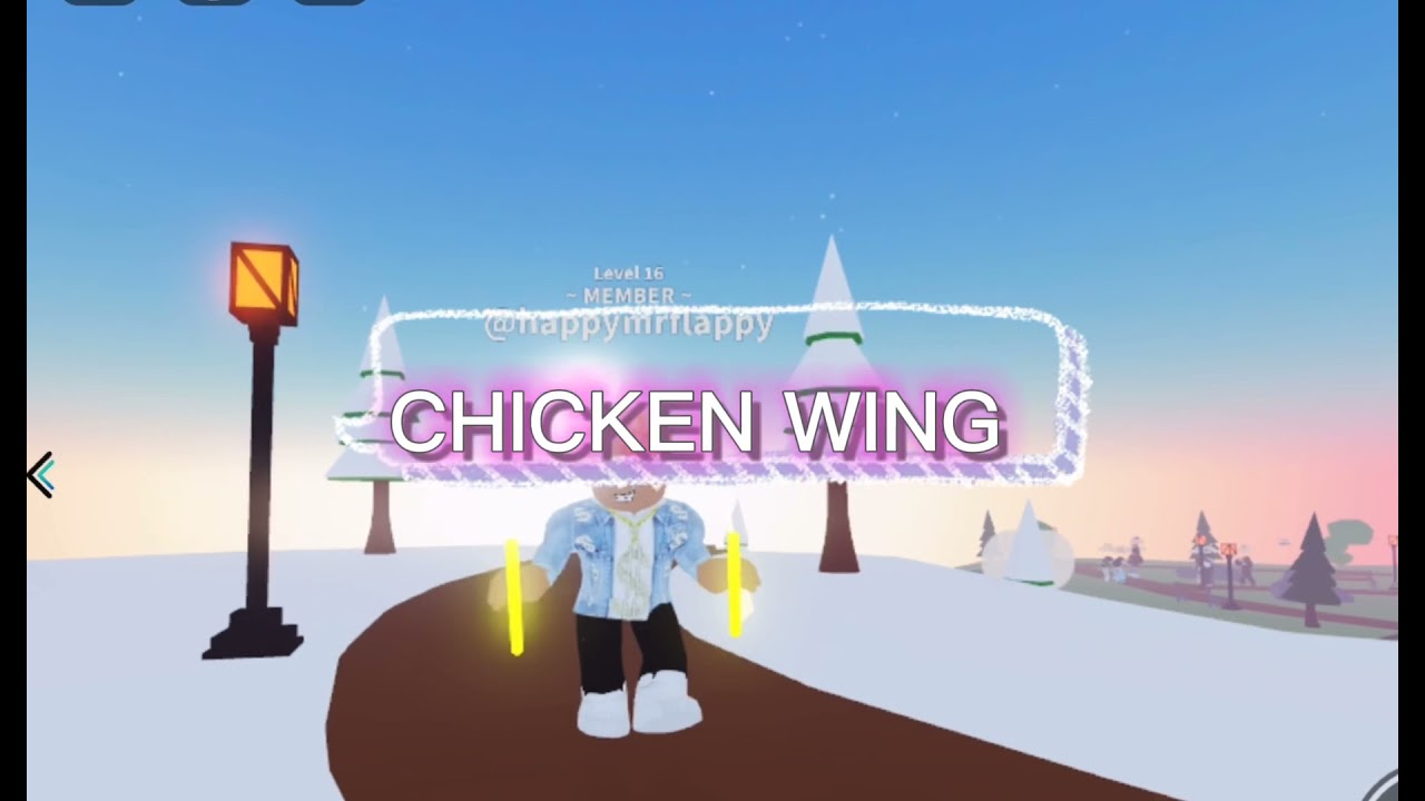 Chicken Wing Roblox Edit YouTube 