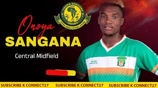 Onoya Sangana Central Midfield | As Maniema Union | kiungo mpya Yanga Sc #yangasc