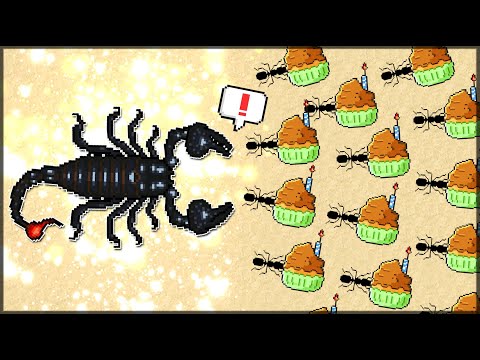 Видео: ОСОБОЕ СУЩЕСТВО ИМПЕРАТОРСКИЙ СКОРПИОН! НОВОЕ СОБЫТИЕ 2 ГОДА ИГРЕ - Pocket Ants: Симулятор Колонии