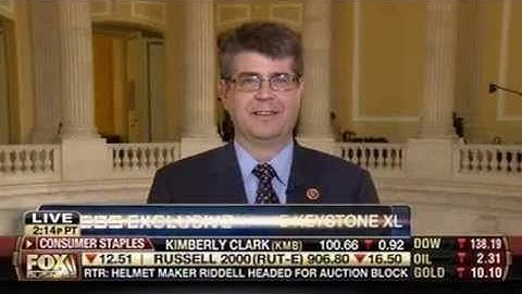 Rep. Lee Terry Discussing the Keystone XL Pipeline on Fox Business Network