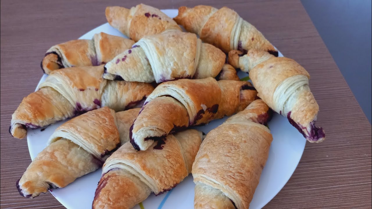Круассаны Из Готового Слоеного Теста Фото