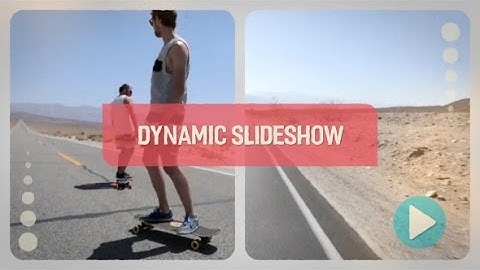 After Effects Template: Dynamic Slideshow