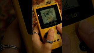 gameboy colour - playing pokémon #gameboy #nintendo #pokemon #asmr