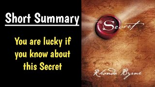 The Secret by Rhonda Byrne I Book Review with short Summary I Law of Attraction