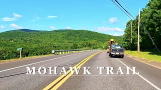 [4K] Mohawk Trail Berkshire Mountains: Western Massachusetts - 4K Scenic Mountain Driving Tour