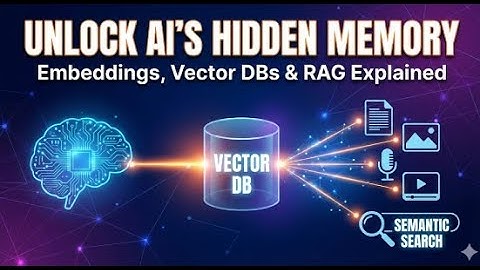 How AI Actually Remembers: Vectors & Embeddings Explained